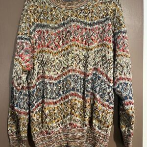 Missoni Sport Vintage Multicolor Crew Neck